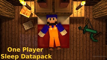 Minecraft Datapack: One Player Sleep (1.16-1.13/1.12)
