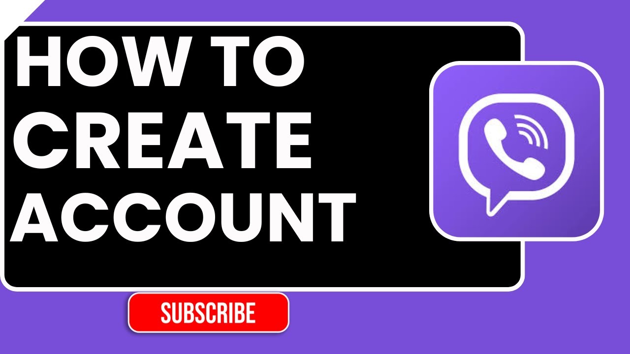 How to Create a Viber Account – Step by Step Guide - YouTube