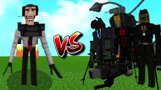 Upgraded Mutant Toilet VS Skibidi MAN - Minecraft Mob Battle