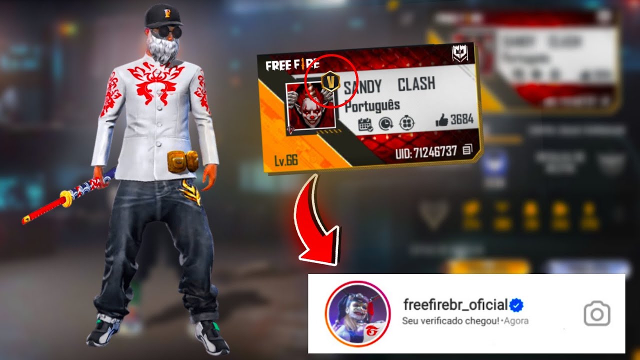 COMO PEGAR O SELO DE VERIFICAÇÃO NA CONTA DO FREE FIRE SEM SER  INFLUENCIADOR DA GARENA!! 