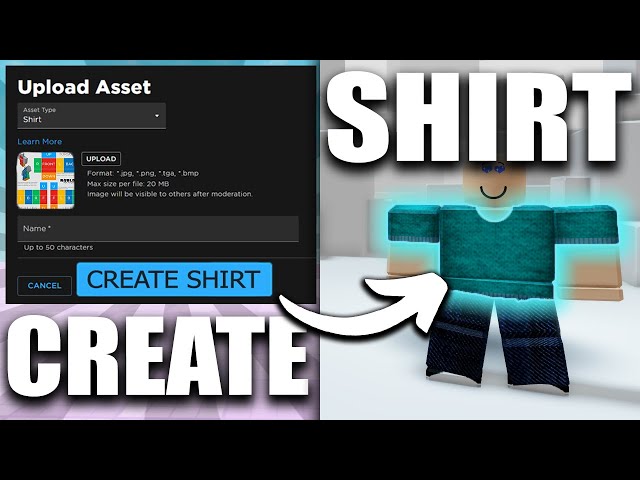 How to Create a Shirt in Roblox (EASY) - 2023 Update 