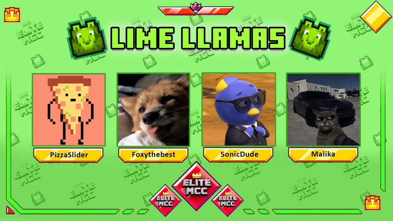 EMCC x CROWN CHAMPIONSHIP (LIME LLAMAS POV) w/ Pizza, Foxy, Sonic