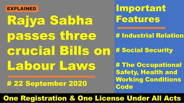 All Codes Explained | Labour Law Reform | Social Security | Industrial Relation | Health & Safety