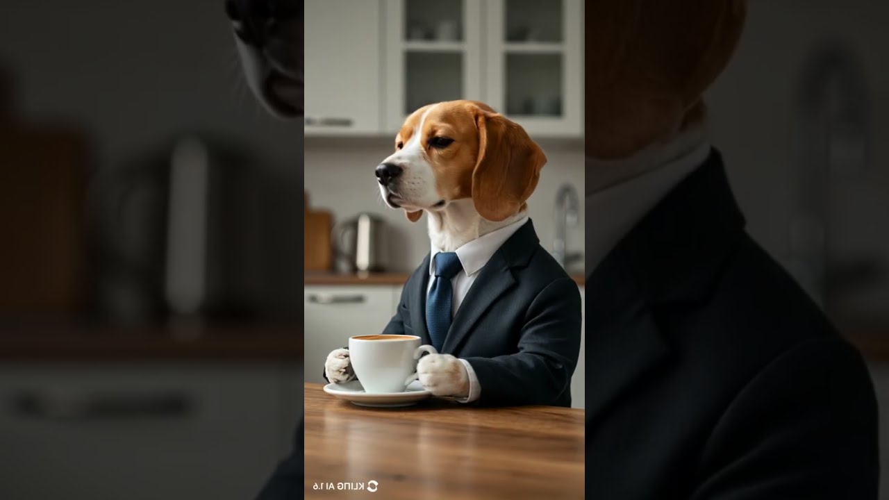 AI Whimsy Day In My Life Working Like A Dog 