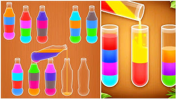 Water Sort Puzzle Gameplay 21 , Android Games ios Walkthrough Simulator Think Brain