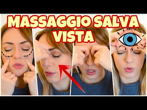 Video: Questo Massaggio Oculare Di 30 Secondi Alleggerirà I Tuoi Cerchi Scuri