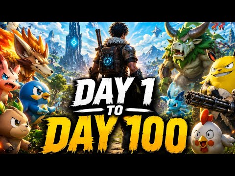 PALWORLD GAMEPLAY LIVE DAY 1 TO DAY 100