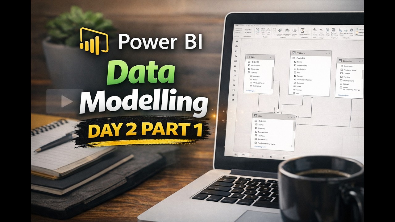 Day 2 l Part 1 : Data Modeling, Star Schema & Relationships Part 1 ...