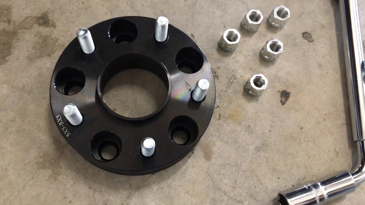 2016 Jeep Wrangler Unlimited Sahara wheel spacers - YouTube