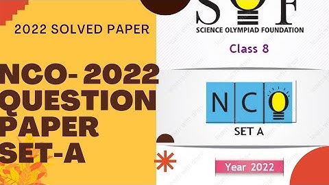 class 8 NCO previous year paper 2022/class 8 computer  Olympiad/NCO class 8/ class 8