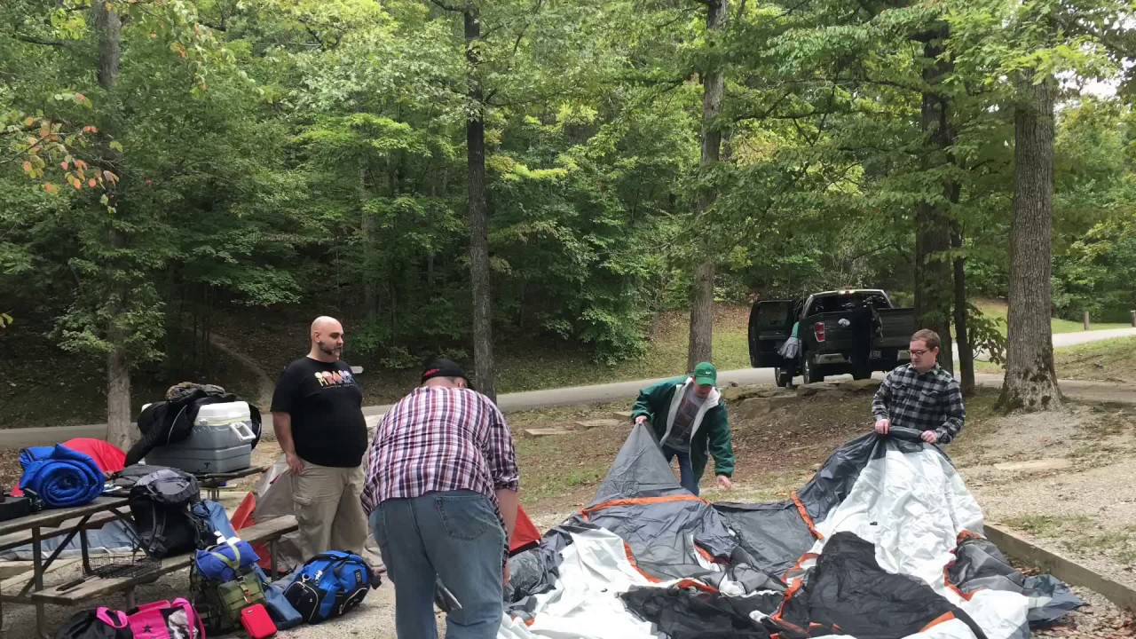 Camping at Cumberland Falls 2016 YouTube