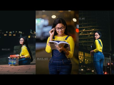 Nighttime Portrait Session ft. Thilini Kaushalya by Brave Art Photography