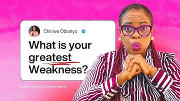 WHAT’S YOUR BIGGEST WEAKNESS? (GOOD SAMPLE WEAKNESSES To USE IN A JOB INTERVIEW!) #interviewtips