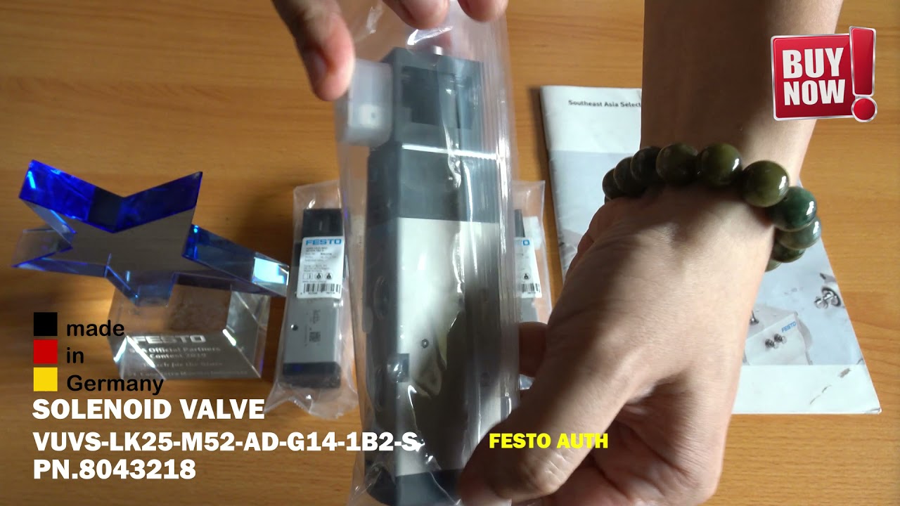 FESTO SOLENOID VALVE VUVS-LK25-M52-AD-G14-1B2-S PN.8043218