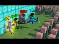 Minecraft NOOB vs PRO vs HACKER vs GOD : VILLAGER APOCALYPSE in Minecraft - Animation