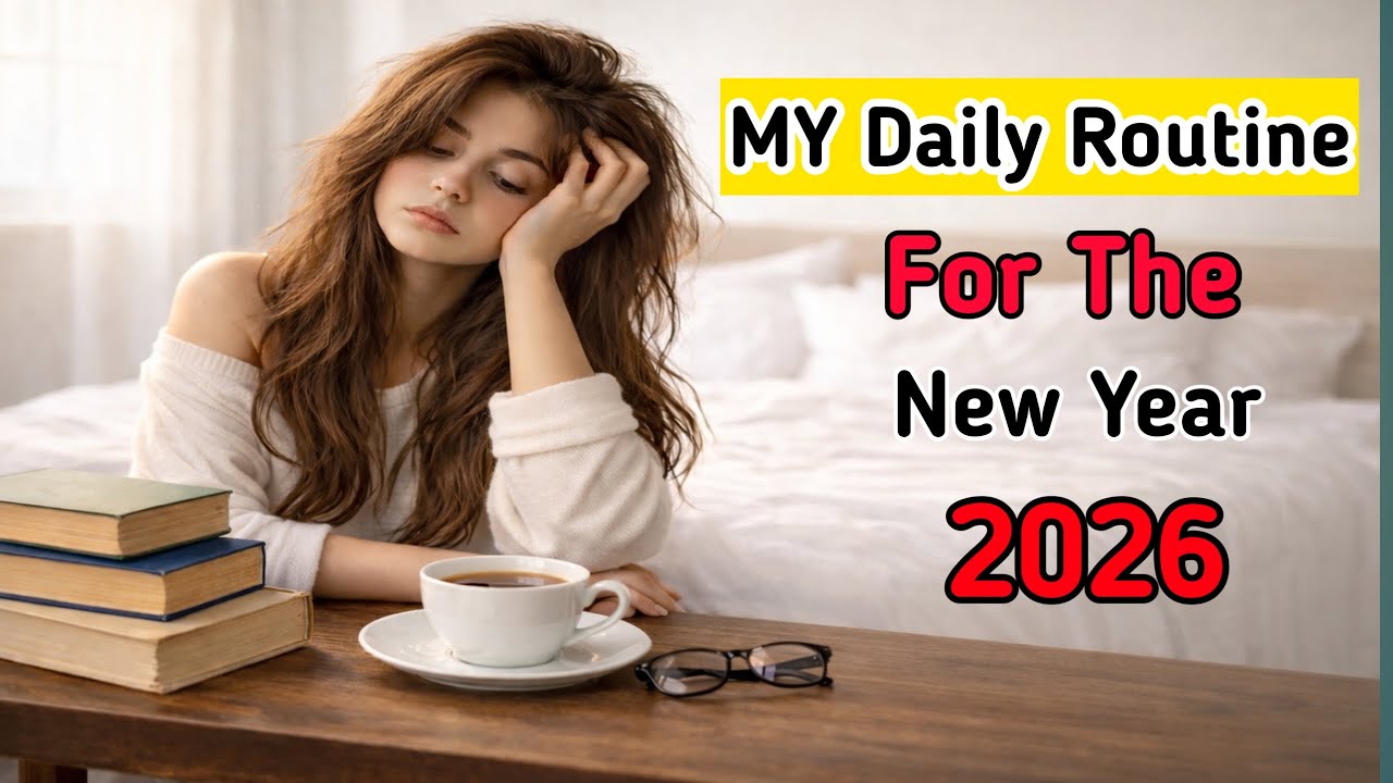 My Daily Routine for the New Year 2026 | Productive Morning to Night Habits