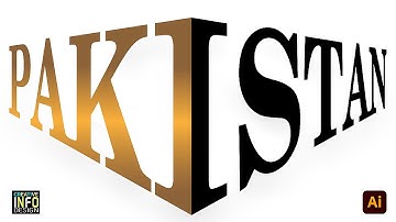 How to Wrap a Single Word Around the Perspective Grid Planes in Adobe Illustrator