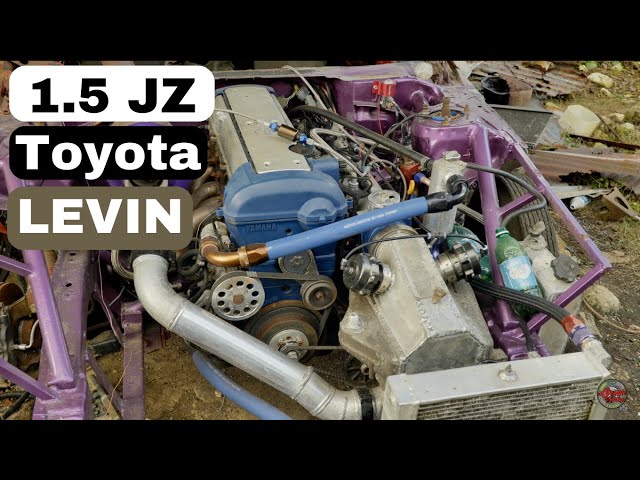 2JZ BLOCK + 1JZ HEAD = 1.5 JZ Swapped AE 91 TOYOTA LEVIN - YouTube