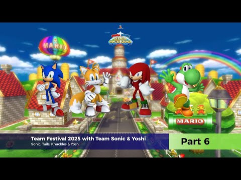 Mario & Sonic at the Olympic Winter Games Team Festival (Team Sonic & Yoshi) Part 6