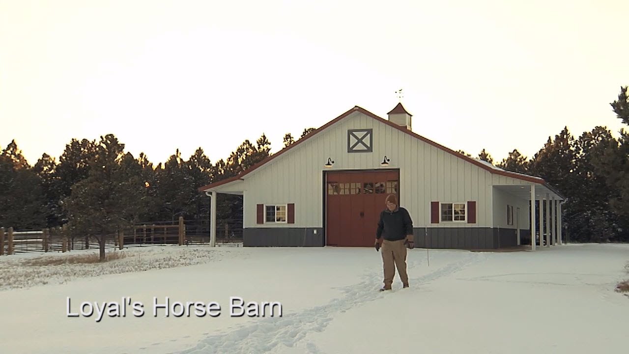 Loyal's Horse Barn Tour | Morton Buildings Equestrian Project