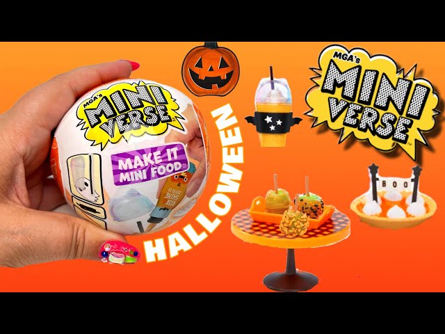 DON'T OPEN THESE AT NIGHT! - Mini Verse Mini Food Brands Unboxing