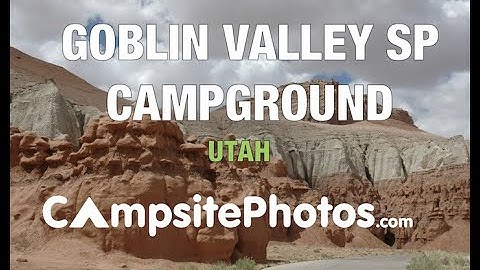 Goblin Valley State Park, Utah Campsite Photos