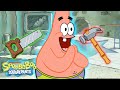 Redoing the Rock 💥🔨 Every Time Patrick's House was Remodeled! | SpongeBob