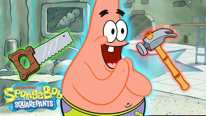 Every Time Patrick Rebuilt His House! 💥🔨  | SpongeBob