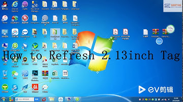 Sertag Operating the 433MHz 2.13-Inch Electronic Shelf Label SETR0213R