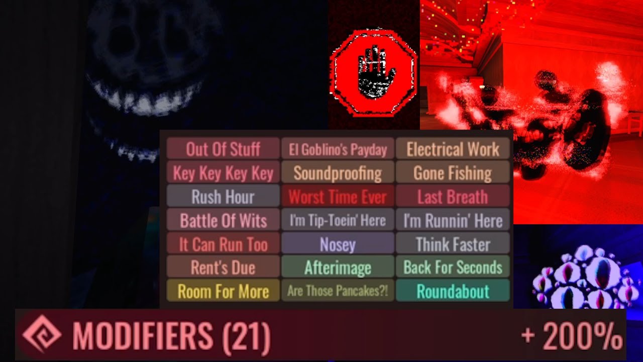 Doors Completed with 200% Modifiers (pre-floor 2 update) - YouTube