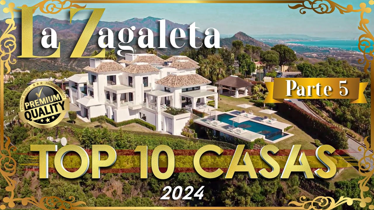 TOP 10 CASAS EN LA ZAGALETA 2024 (Parte 5) #LaZagaleta #Marbella #Benahavís / 4K