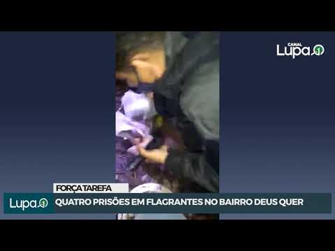 Força Tarefa apreende 16 tabletes de drogas e prende quatro pessoas em Teresina