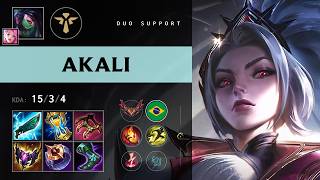 Akali Support vs Pyke - BR Grandmaster Patch 26.16