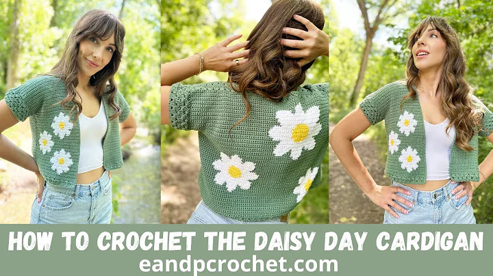 How To Crochet A Cute Summer Cardigan- The Daisy Day Cardigan