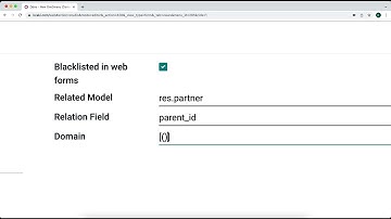 How to Set a Domain on a One to Many Field O2M in Odoo V15