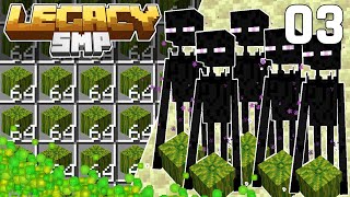 Enderman Melon XP Farm! - Legacy SMP #3 (Multiplayer Let's Play) | Minecraft 1.15