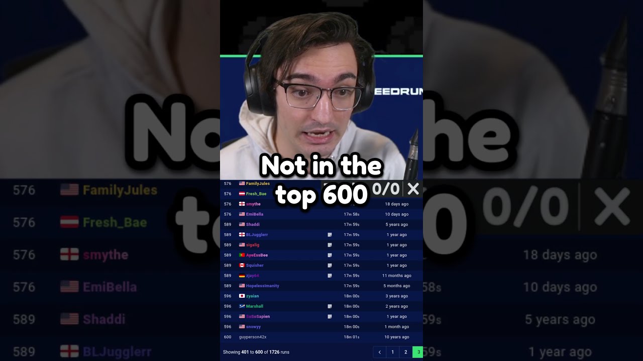 What Happens When You Insult A Speedrunner