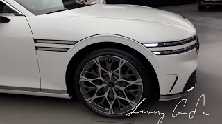 GENESIS G90 디자인의 완성은 '무광 화이트'(VERBIER WHITE)