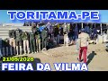 FEIRA DE ROUPA NAS RUAS DE TORITAMA A FEIRINHA DA VILMA VEM PRA CÁ VOCÊ TAMBÉM?