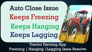 How to Fix Tractor Farming Auto Close | Keeps Hanging | Freezing | Lagging Issue Solve in Android screenshot 3