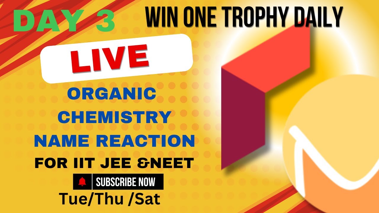 ORGANIC NAME REACTION TRICK || DAY 3 || ESTERIFICATION REACTION TRICK || ETARDS REACTION TRICK