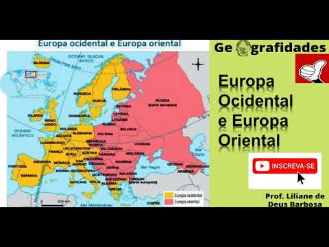 Vídeo: Diferença Entre A Europa Ocidental E Oriental