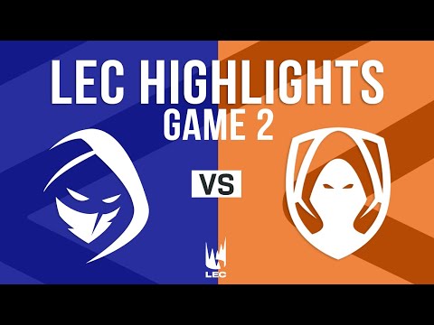 RGE vs TH Game 2 Highlights | LEC 2025 Spring Week 1 Day 1 | Rogue vs Team Heretics G2