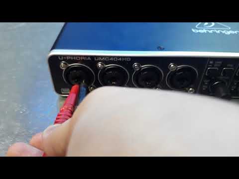 Проблема | Behringer UMC 404 HD | Нет фантомного питания