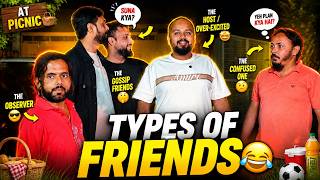 Types Of Friends at Picnic