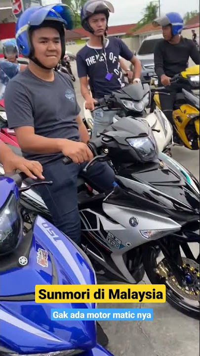 Sunmori di Malaysia, gak ada motor matic nya, story WA 30 detik