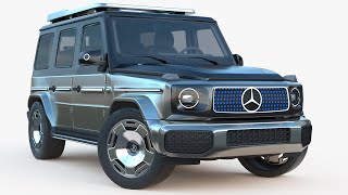 Mercedes - Benz Eqg 2022 3D Model