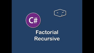 factorial recursive in c#