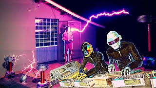 DAFT PUNK  Around the TESLA COILS