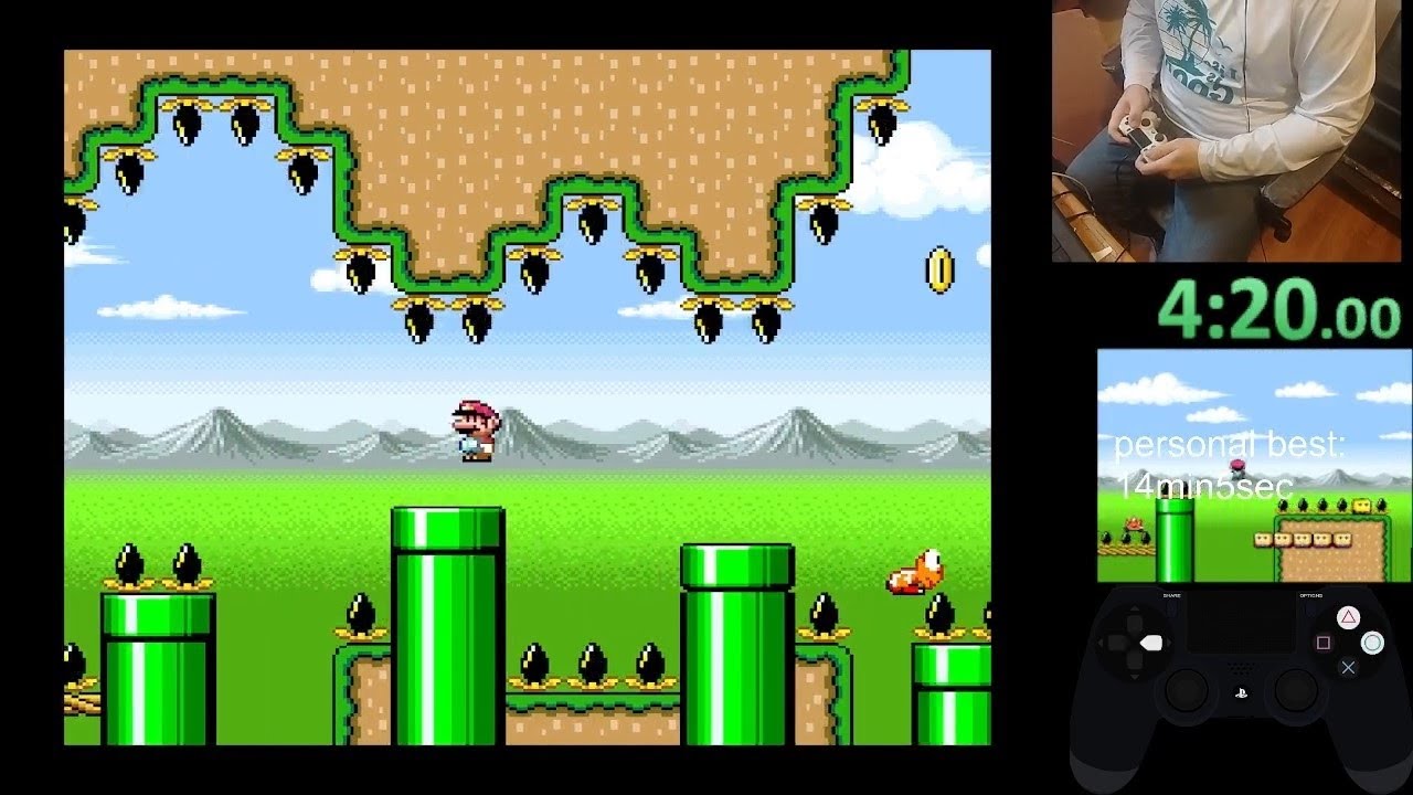 Cute Kaizo World in 13min48sec